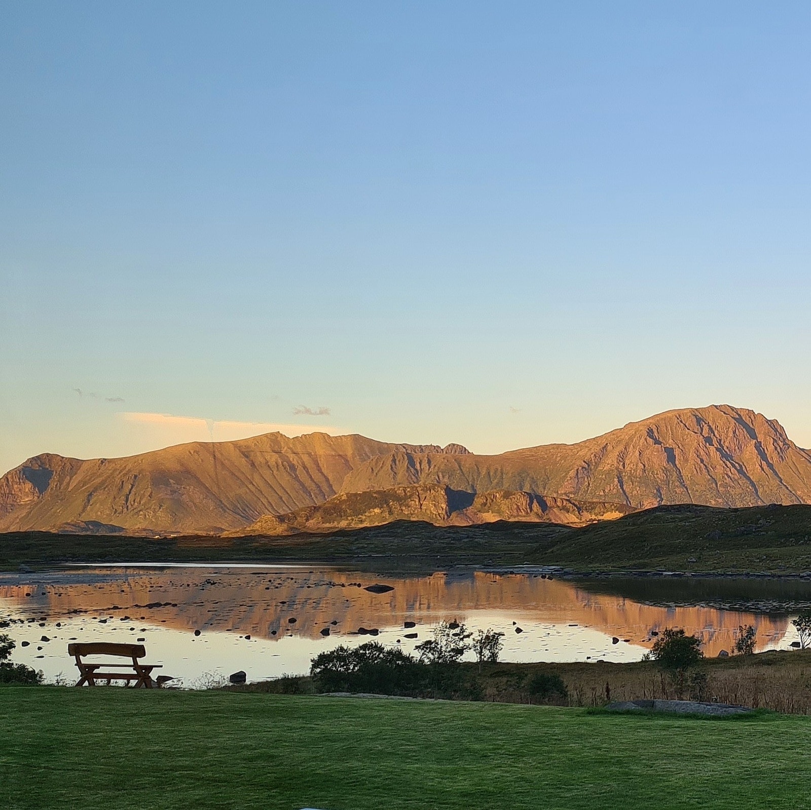 Kveldsstemning Galleribilde