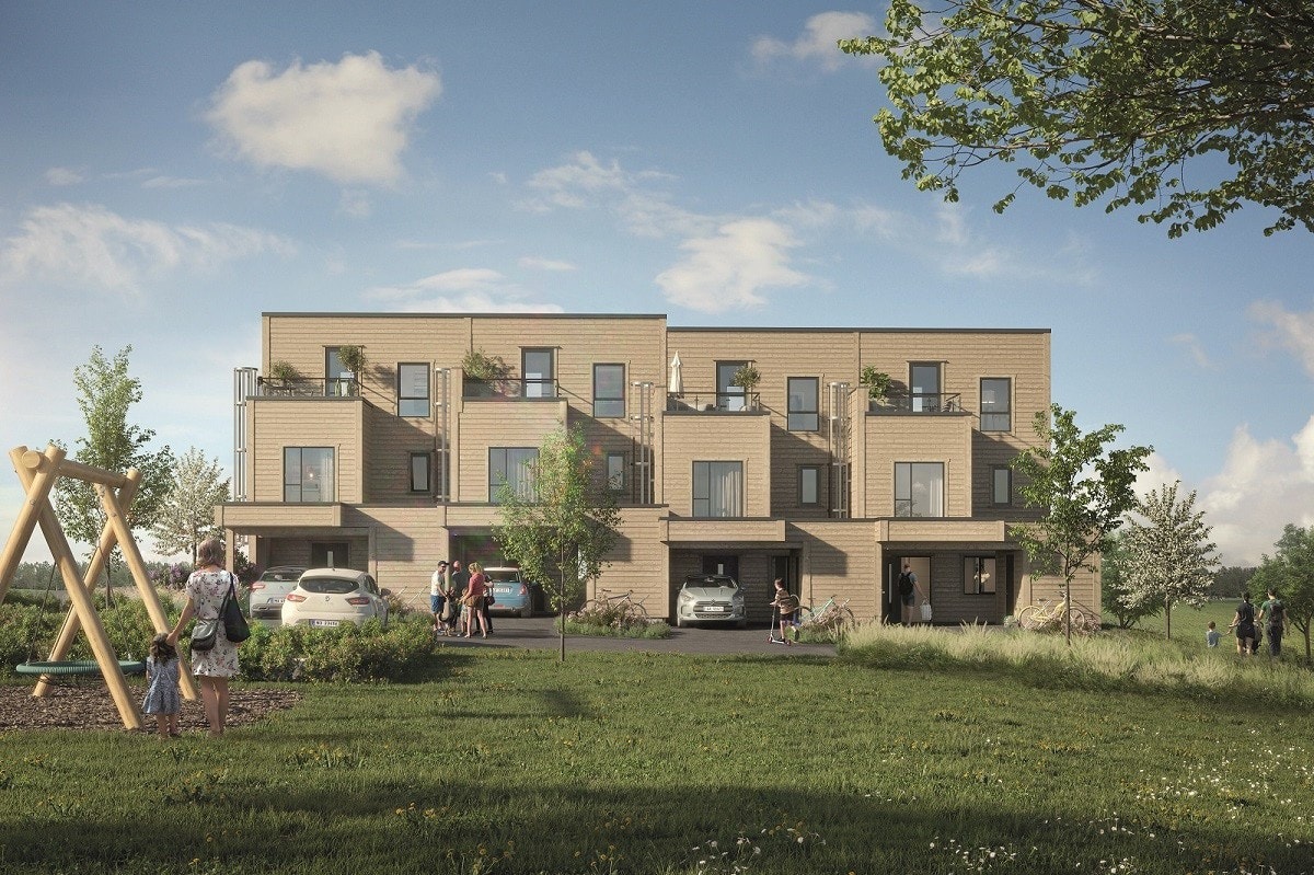 Lekeplasser finnes det flere steder i Sentrumshagen. Galleribilde