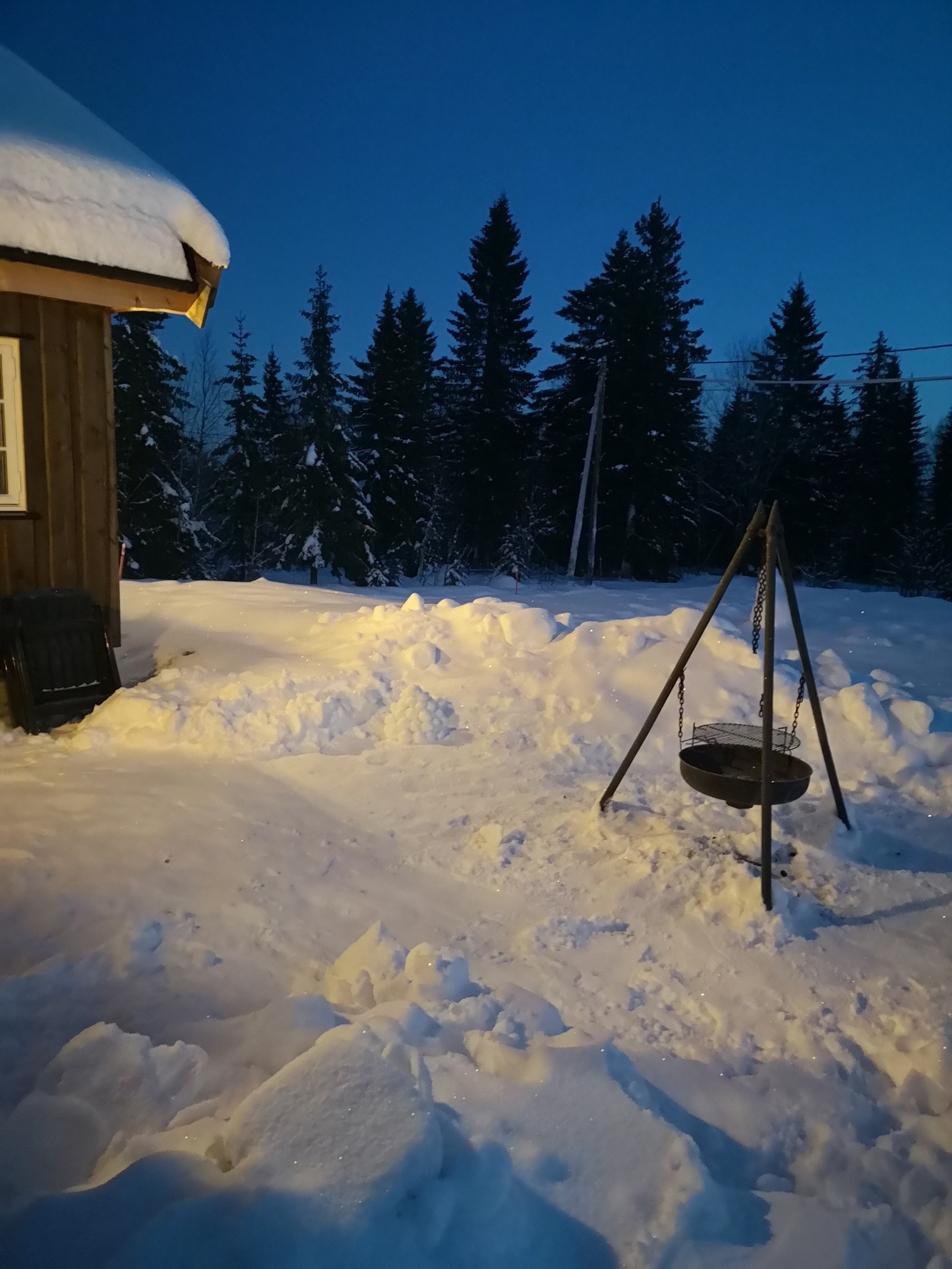 Vi har bålpanne ute Galleribilde