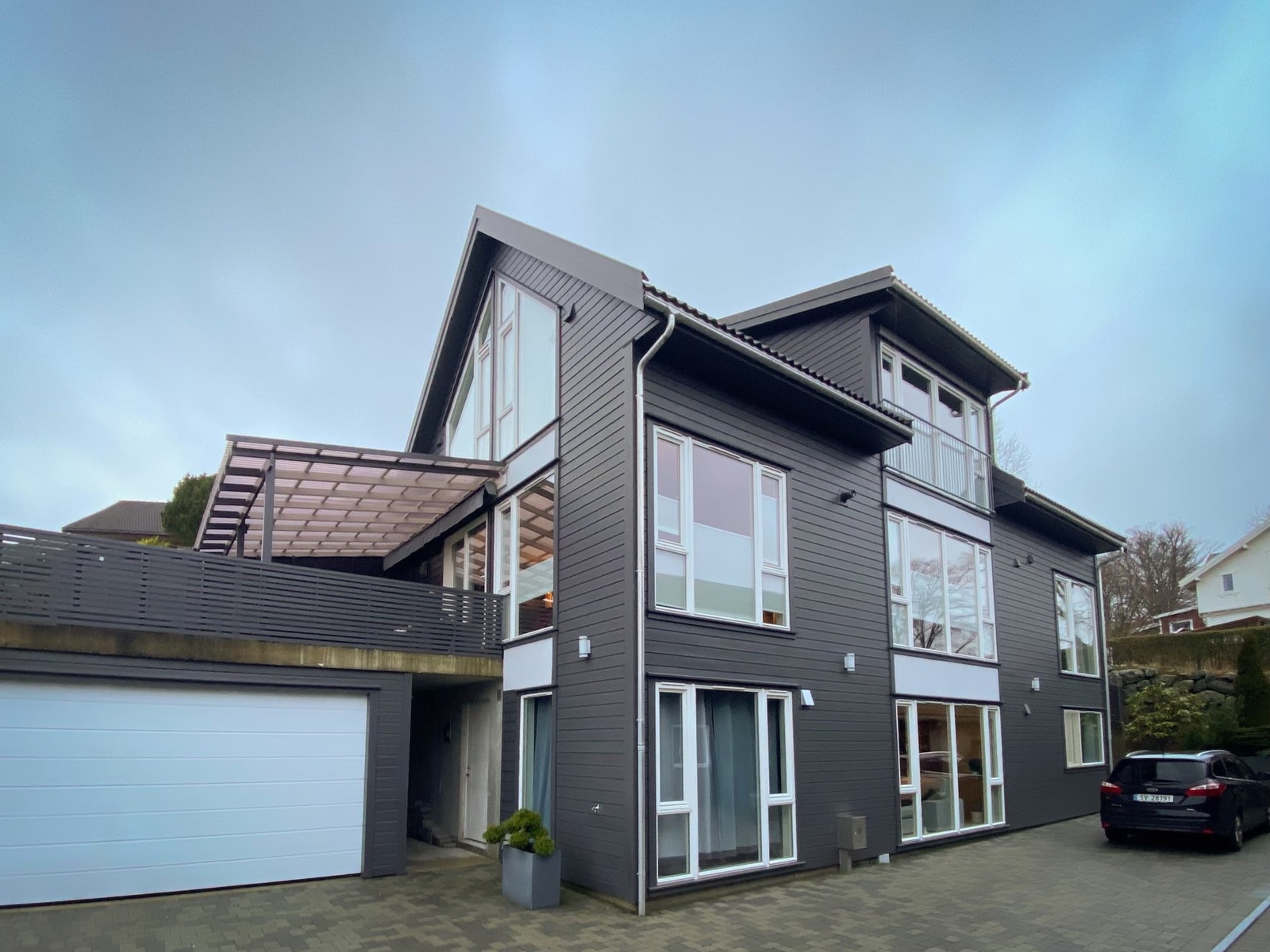 Bilde av huset. Galleribilde