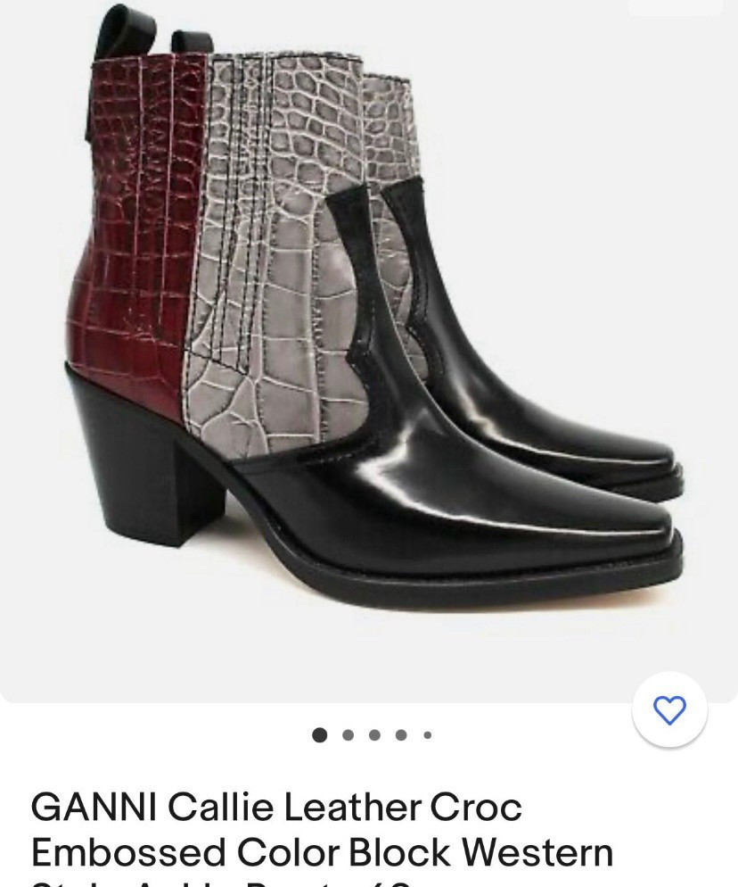 Callie boots ganni best sale