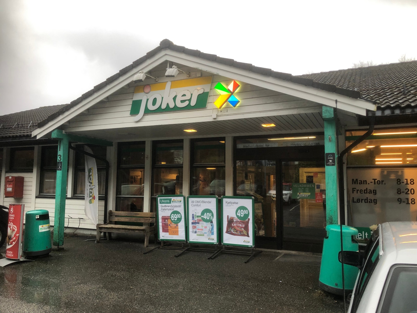 Joker nærbutikk i nabolaget Galleribilde