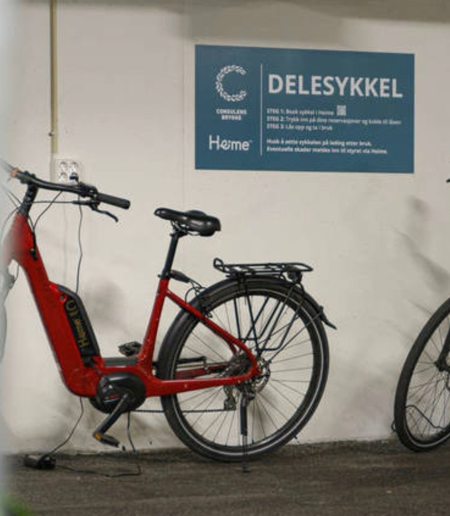 El-sykkel - deling Galleribilde