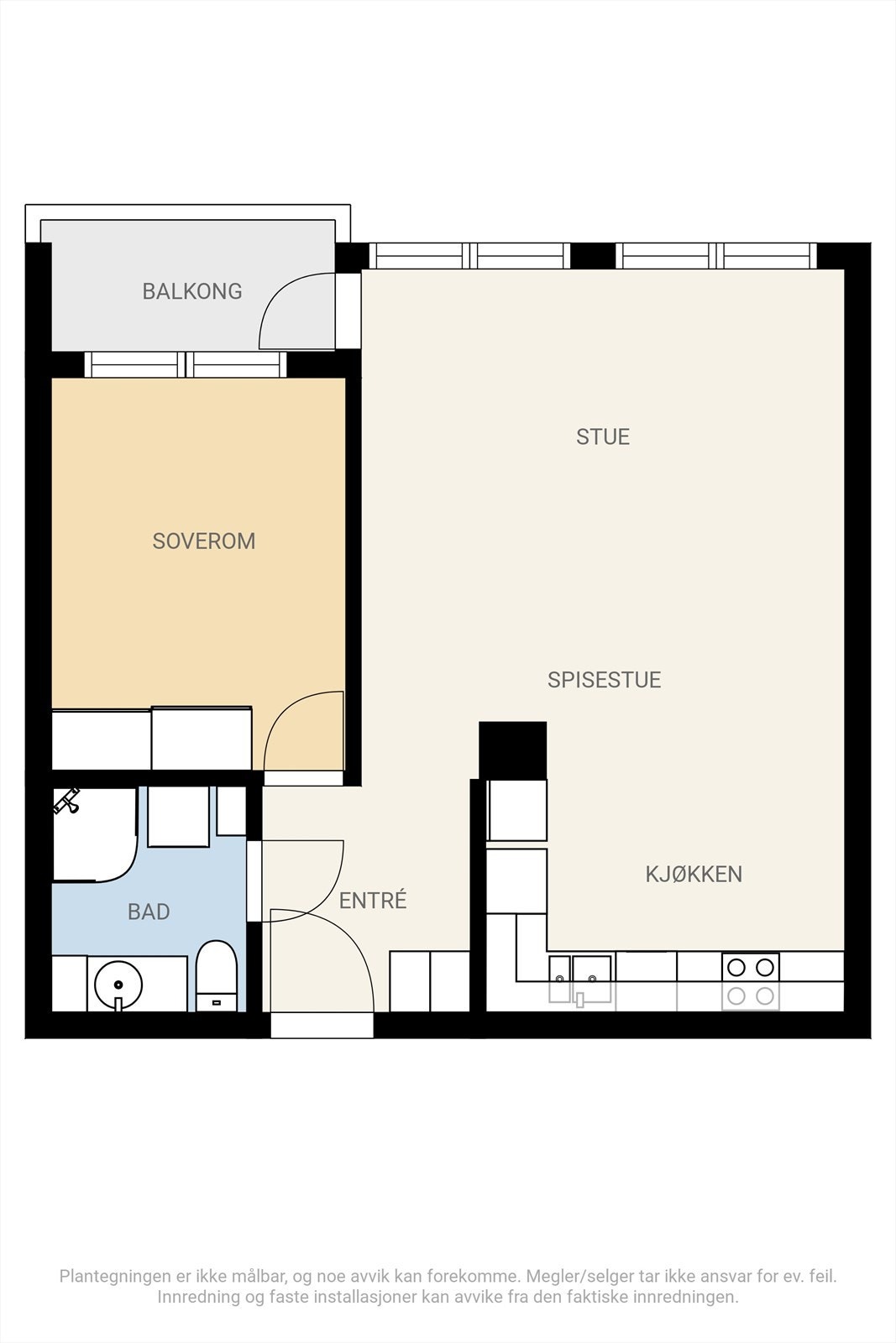 Plantegning 2. etasje Galleribilde