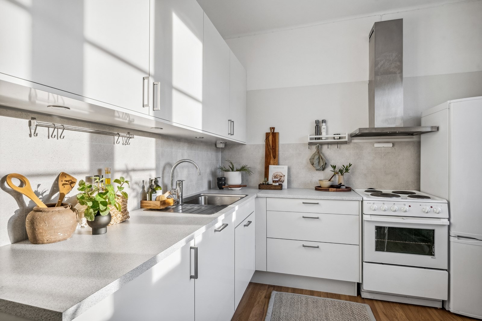 Kjøkken fra HTH montert i 2020. Galleribilde