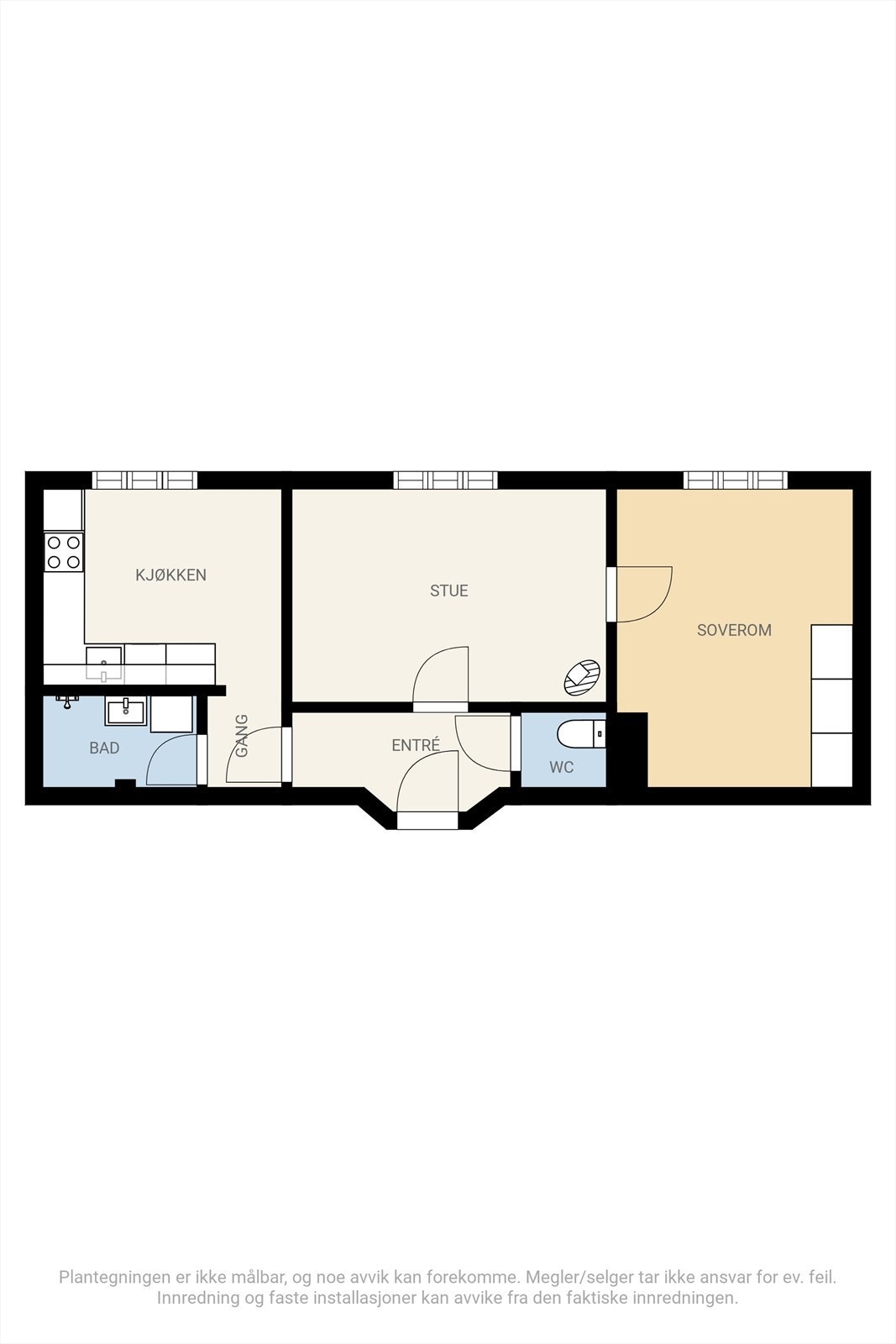 Plantegning. Galleribilde