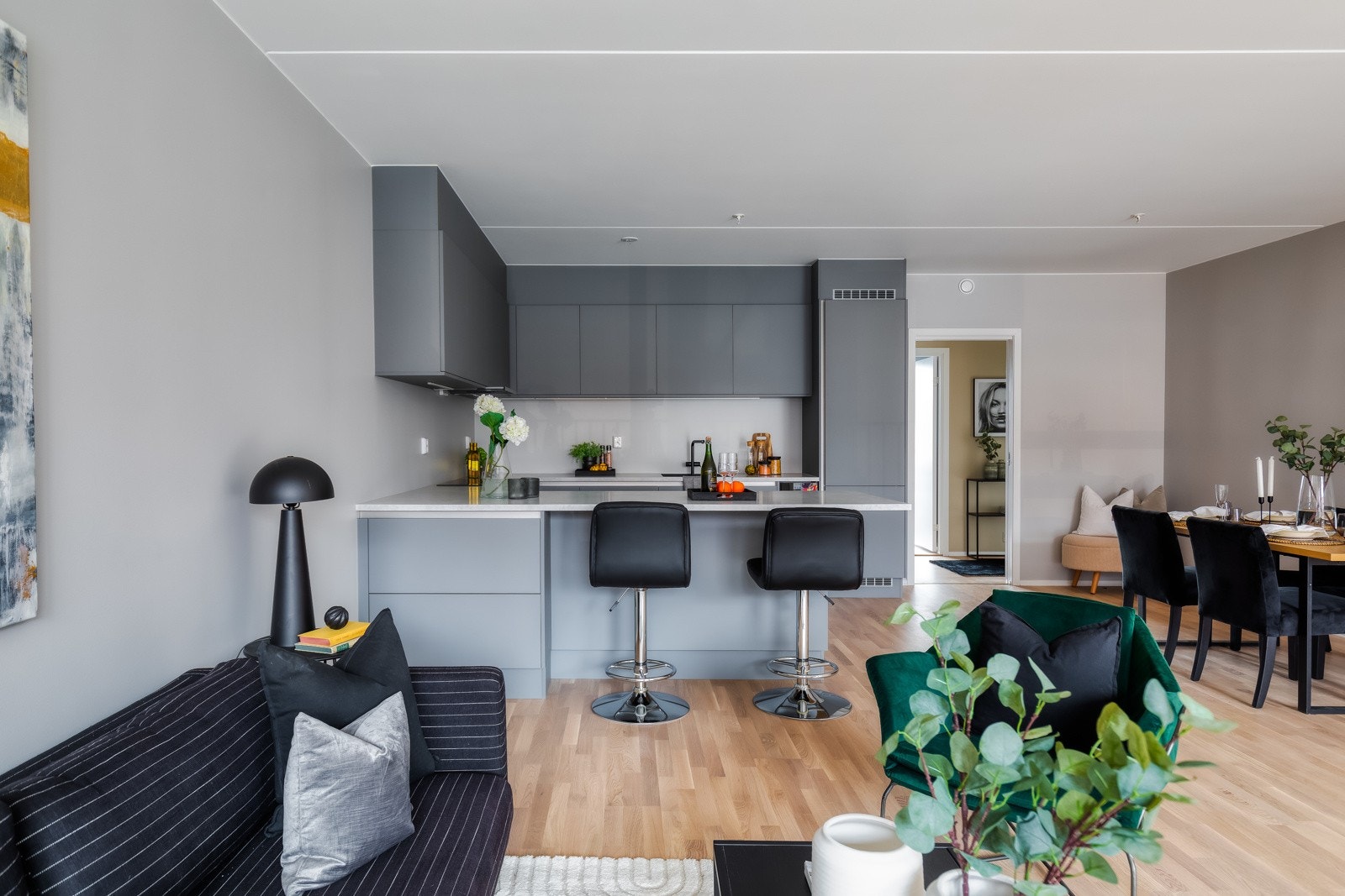 Leiligheten har nybyggaranti frem til 2027. Galleribilde