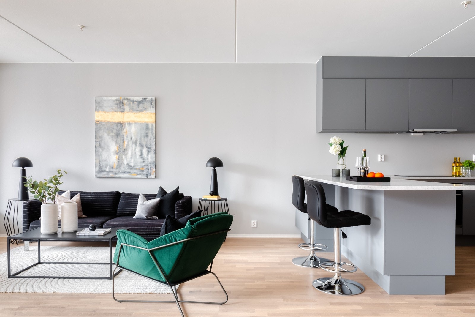 Her får du et sosialt allrom. Galleribilde