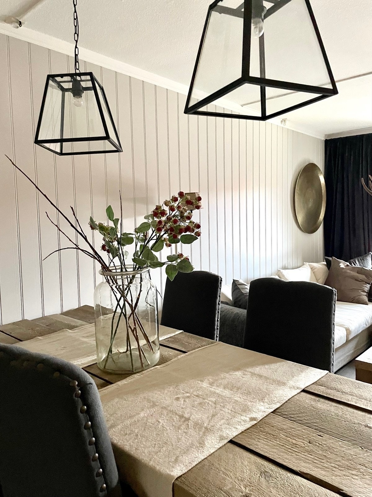 Intimt og koselig - godt tilrettelagt for sosialt samvær Galleribilde