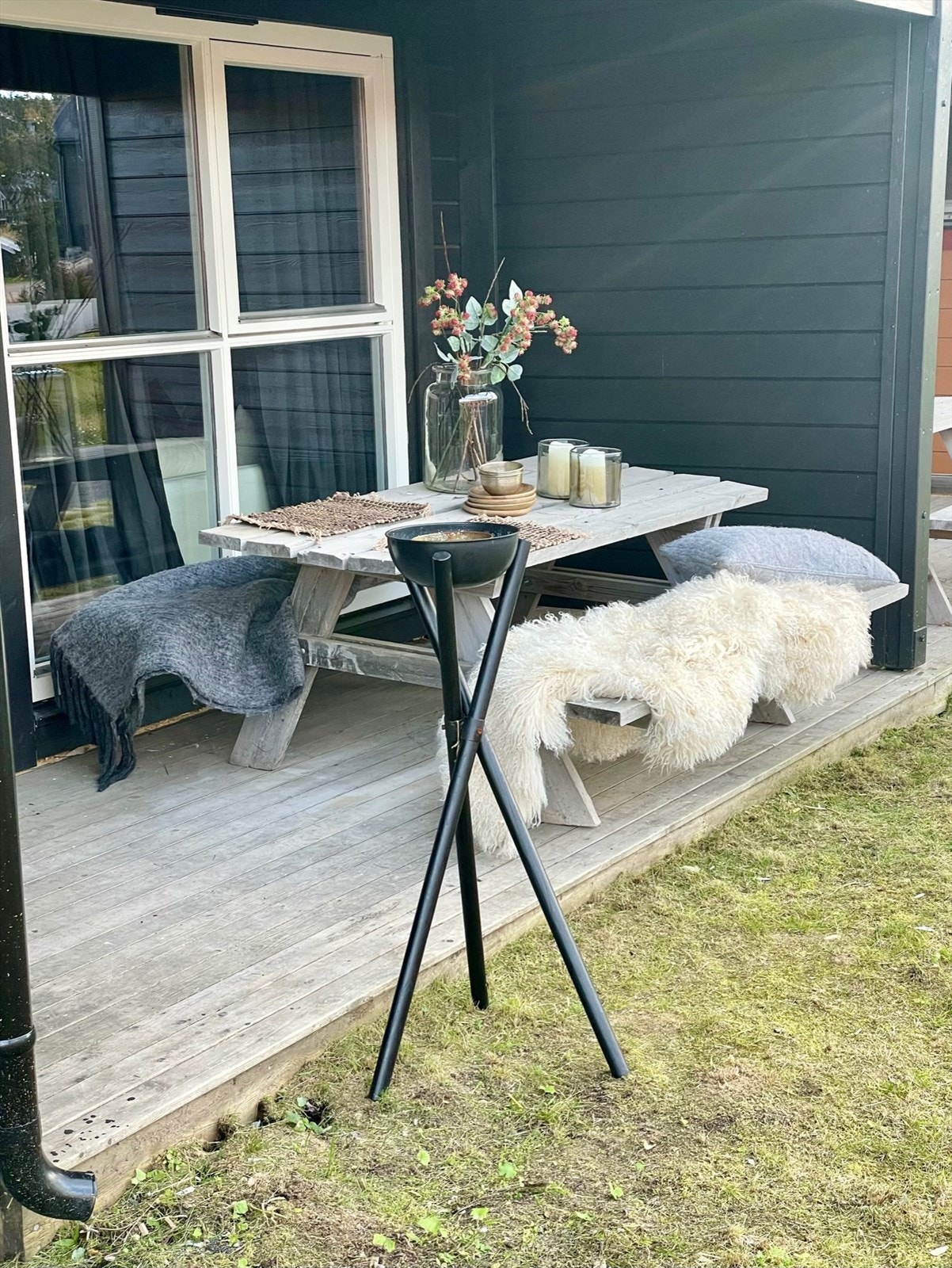 Uteplass Galleribilde