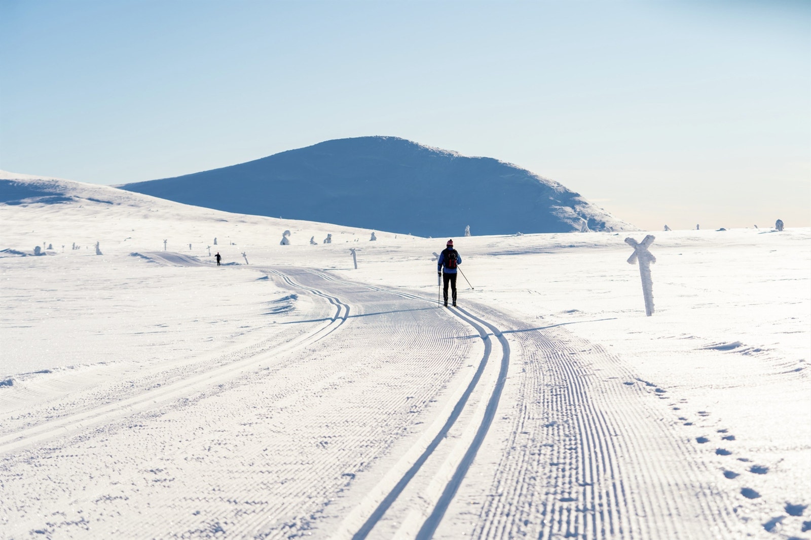 Herlige, preparerte langrennsløyper i Fageråsen, bundet sammen med et nett av skispor i og rundt Trysilfjellet, til Slettås, Grøndalen og Vestby Galleribilde
