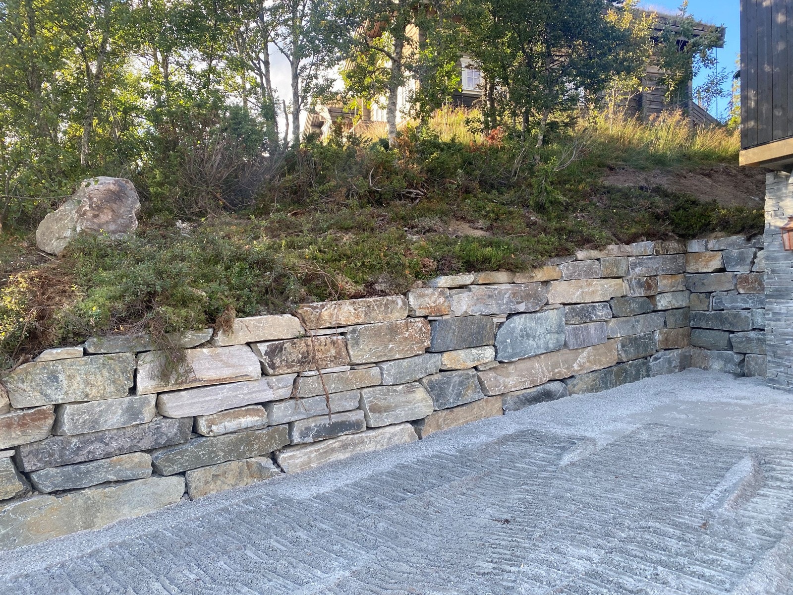 Brødrene Fossheim Transport AS er behjelpelig med alt fra grunnarbeid. Galleribilde