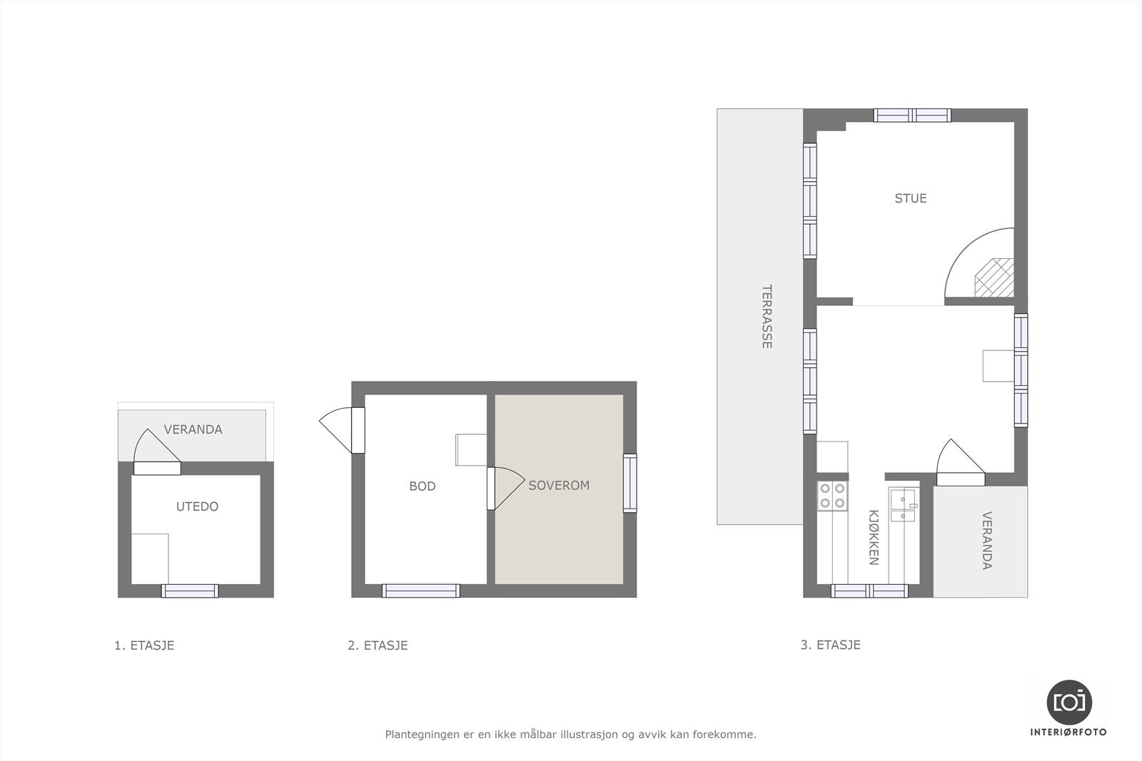 Plantegning Galleribilde