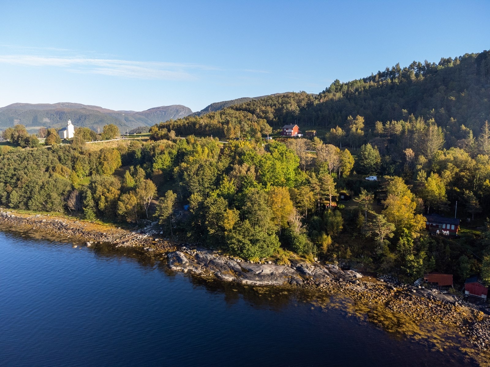 Dronefoto Galleribilde