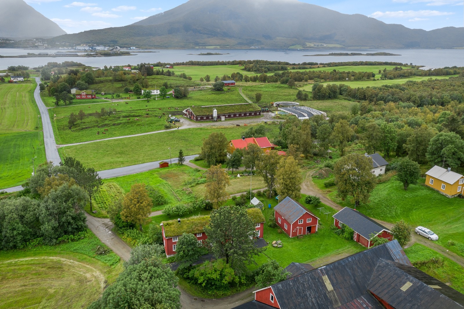 Fantastask flott beliggenhet med både sjø og fjell i nærområdet Galleribilde