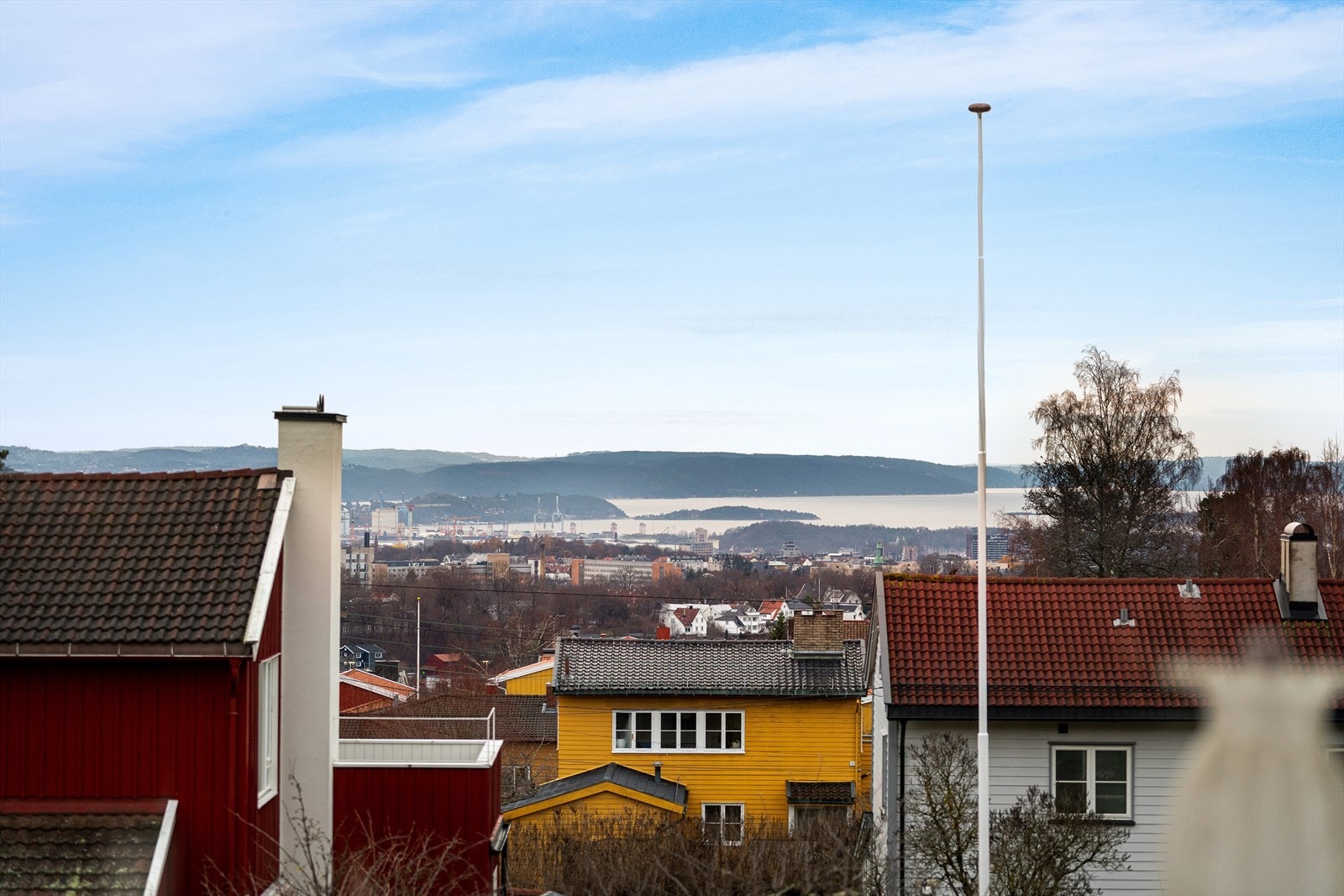 Fra boligen har man en fantastisk utsikt Galleribilde