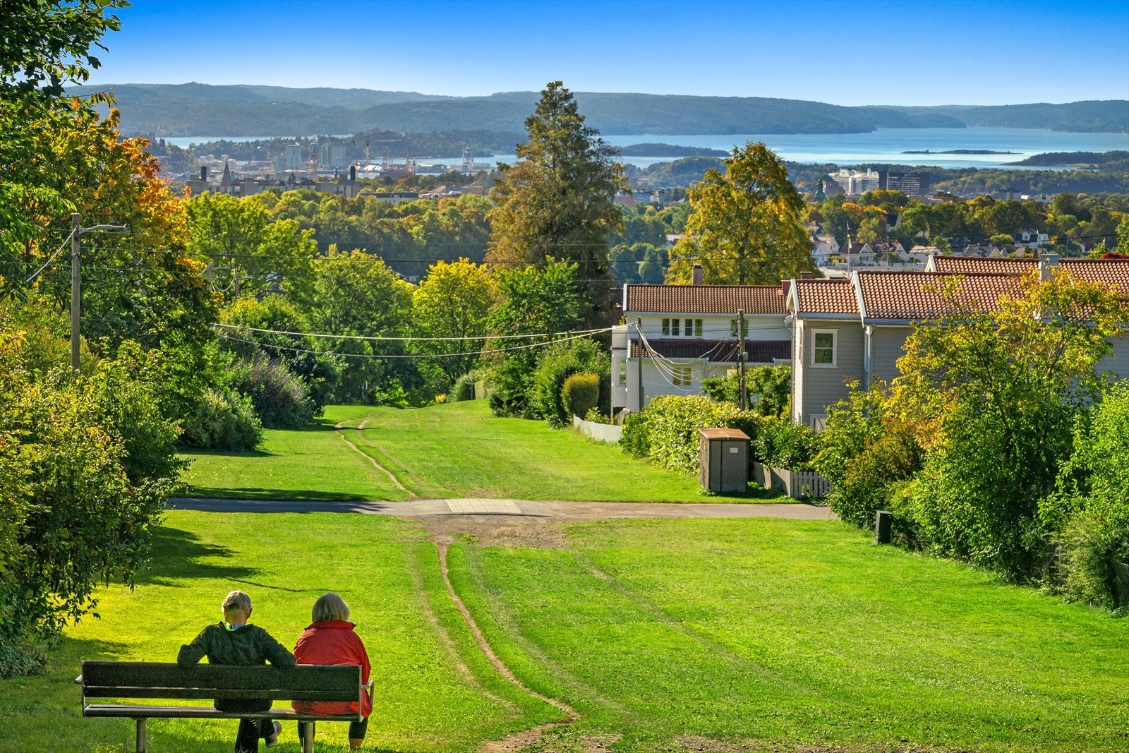 Eiendommen grenser til Damefallet Galleribilde