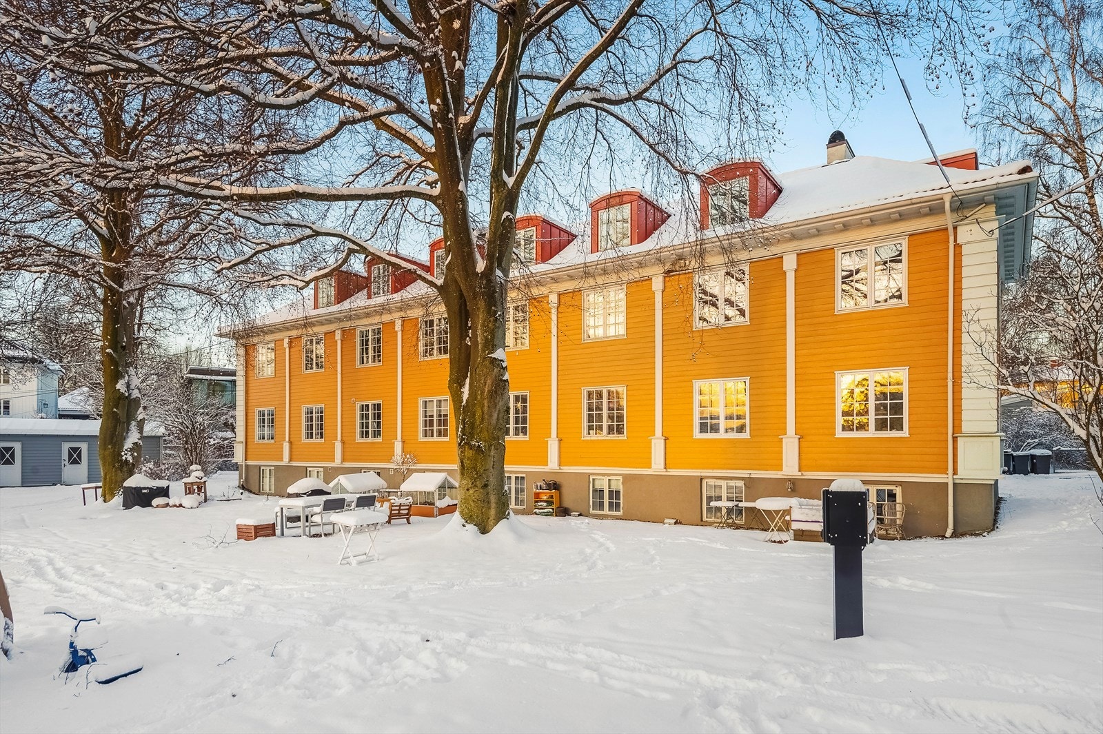 Byttet ut felles brannalarmanlegg i 2018 - Ny drenering i 2012 Galleribilde