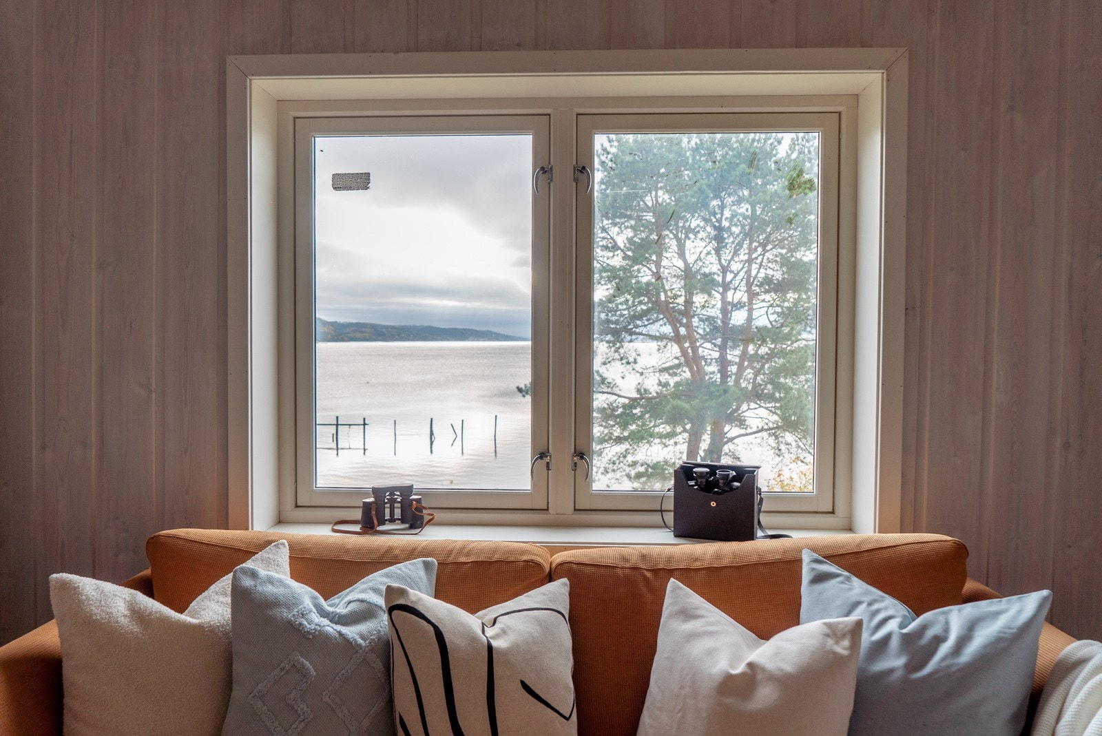 Flott utsikt fra loftstuen Galleribilde