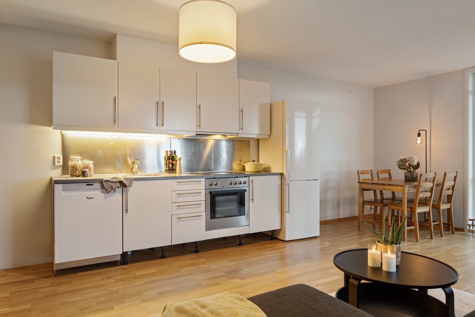 Kjøkkenet har fått tilstandsgrad 1 og fremstår i teknisk god stand, i følge takstmann Galleribilde