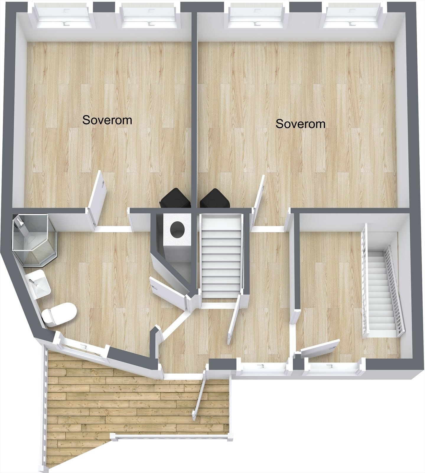 3D 2. etg. Galleribilde