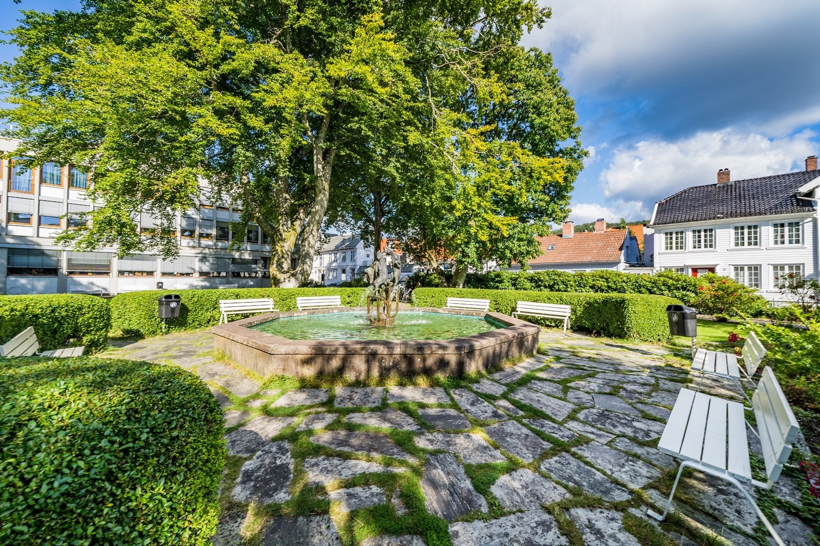 Ett kvartal unna ligger den frodige og flotte parken; "Spruteparken"! Galleribilde