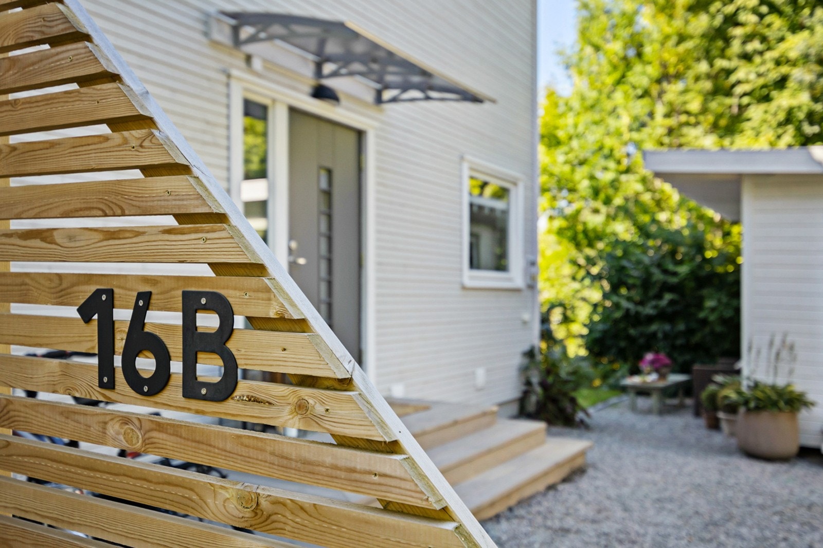 Svært privat og koselig inngangsparti. Galleribilde