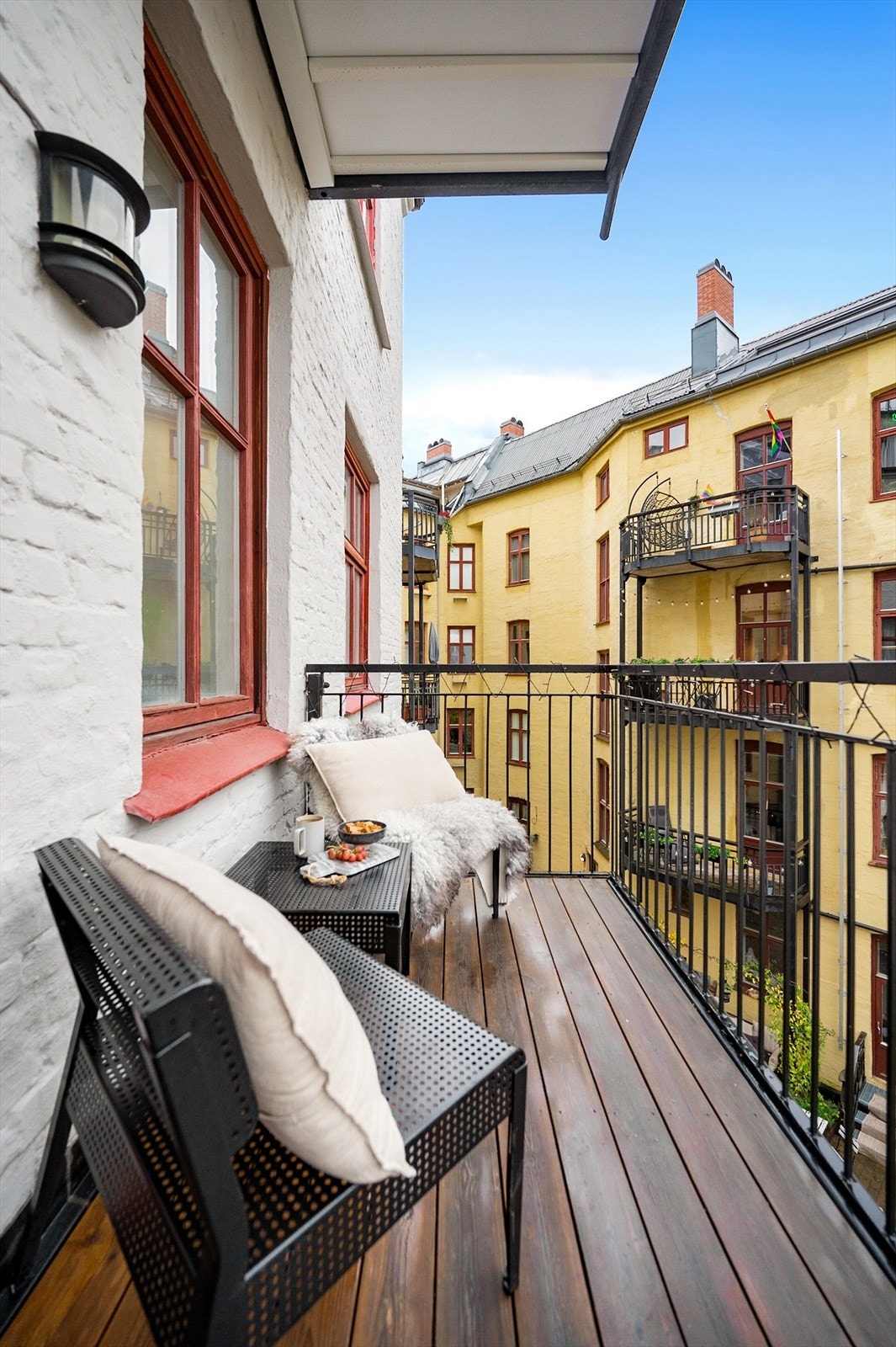 Balkongen ble oppført i 2015. Galleribilde