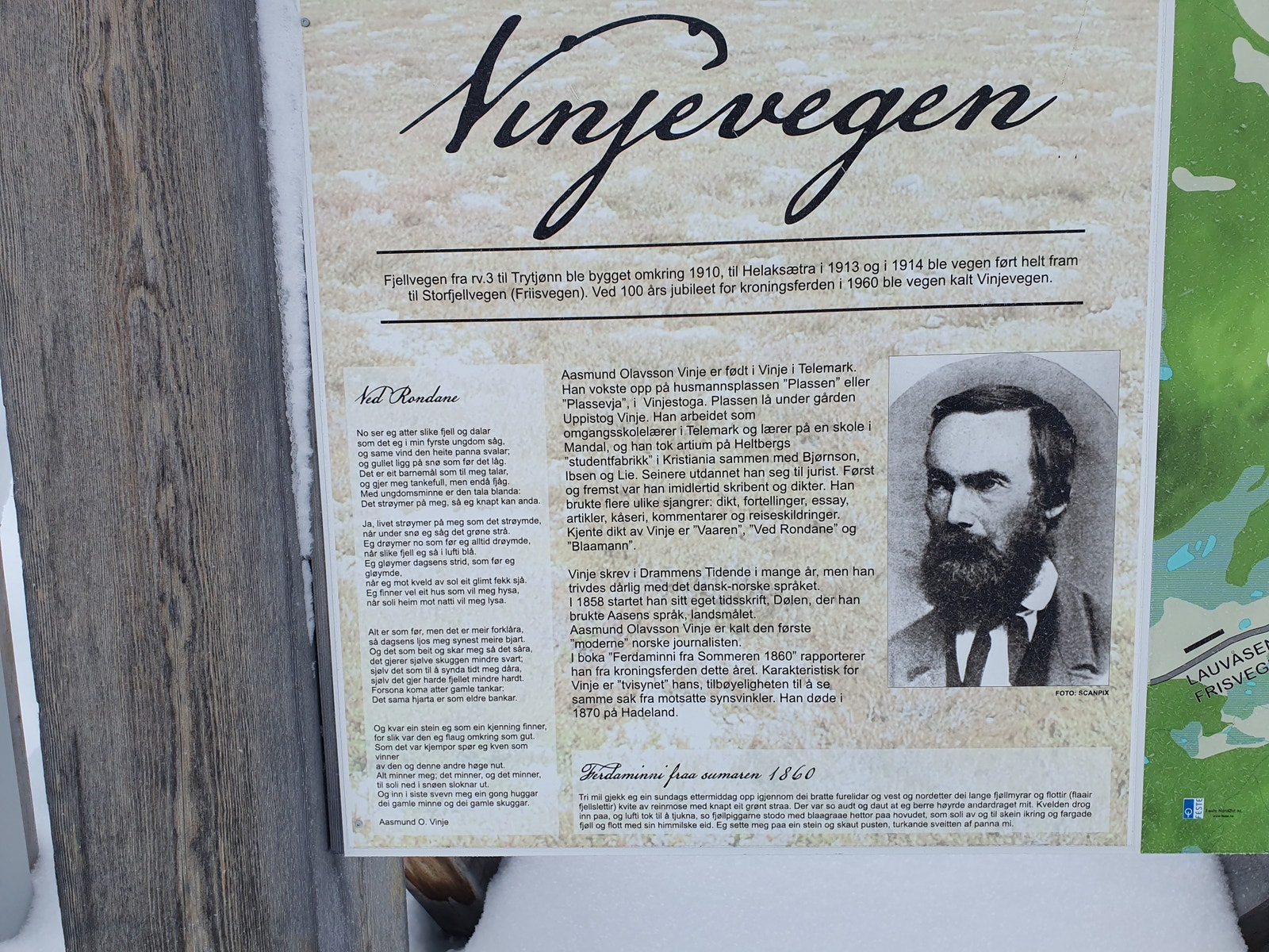 Vinje likte det han så. Galleribilde