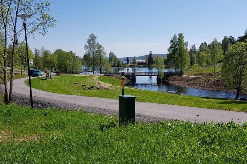 "Kjærlighetsstien" ved Sand Galleribilde