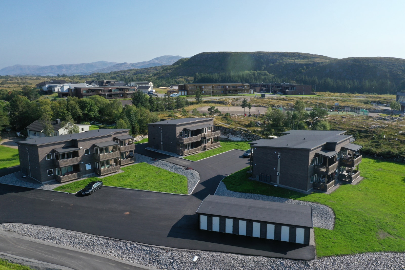 Oversiktsbilde over området Galleribilde