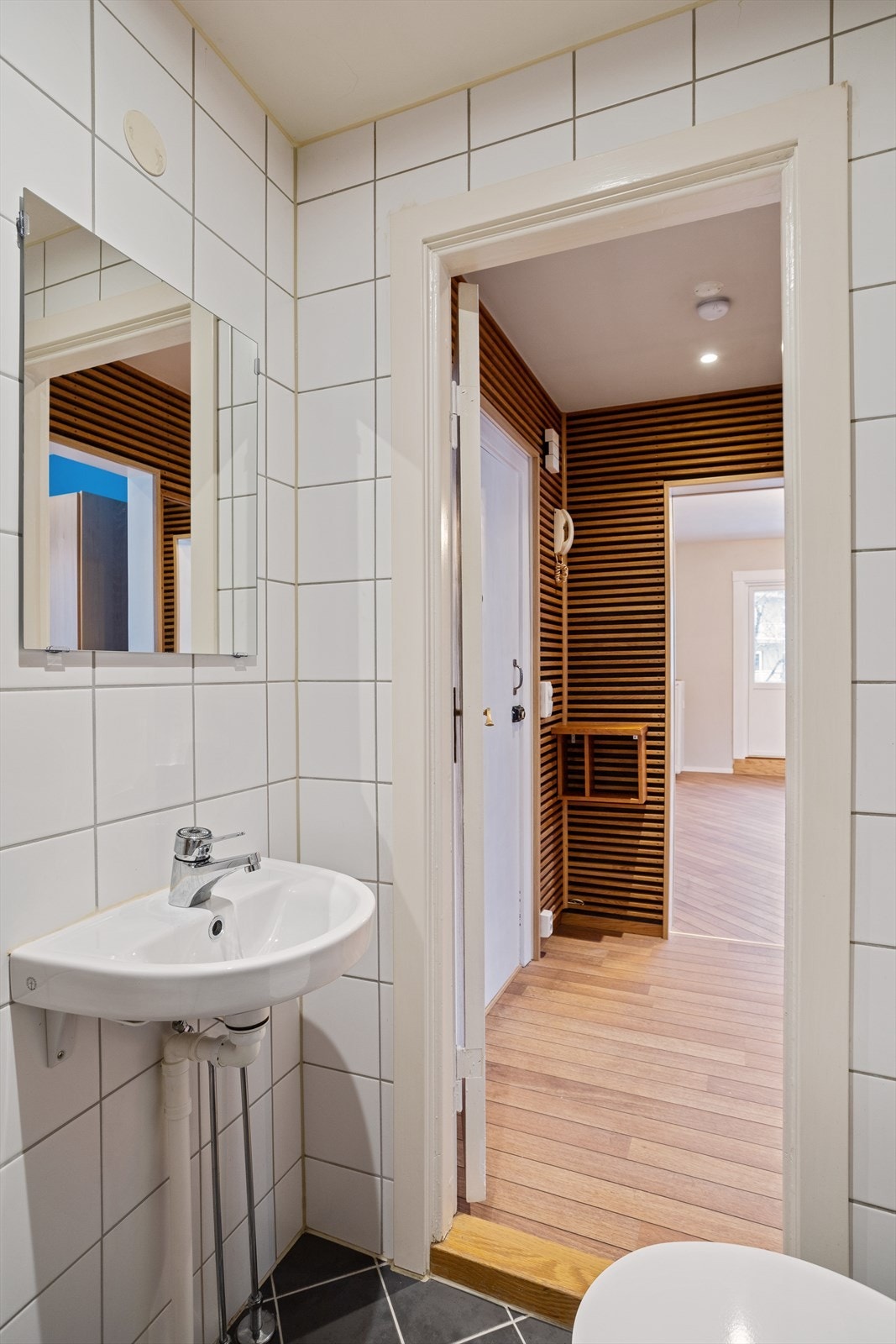 Pent bad som ble pusset opp i 2011 i regi av sameiet. Galleribilde