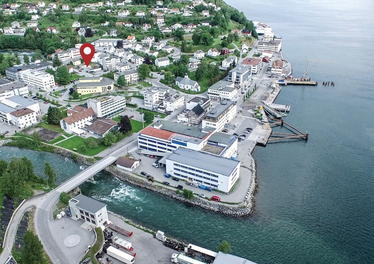 Dronebilde Galleribilde