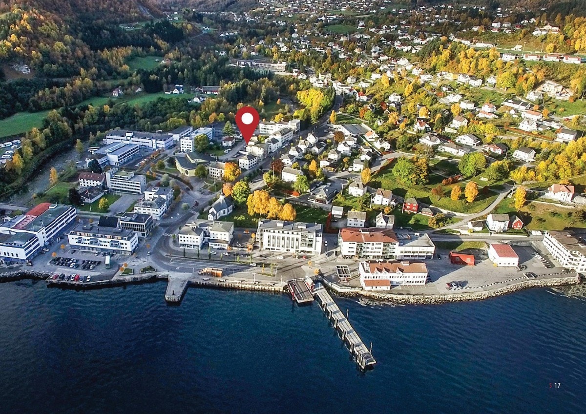 Dronebilde Galleribilde