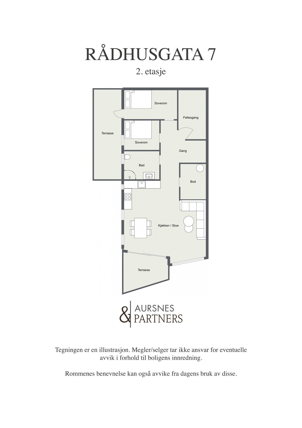 Plantegning 2D Galleribilde