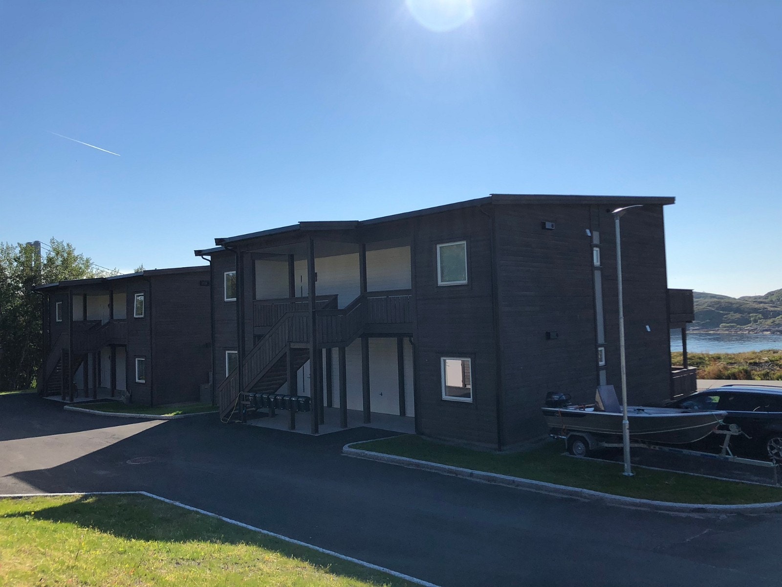 Fasade inngang Galleribilde