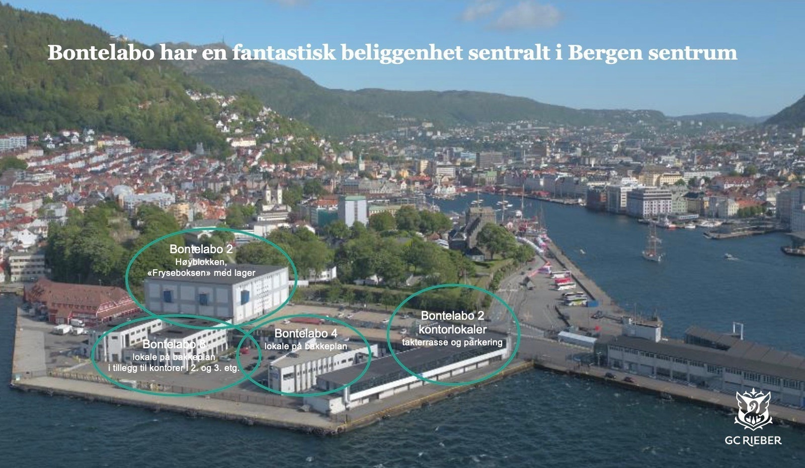 Oversikt Bontelabo - med busstopp rett utenfor døren og gode parkeringsmuligheter Galleribilde