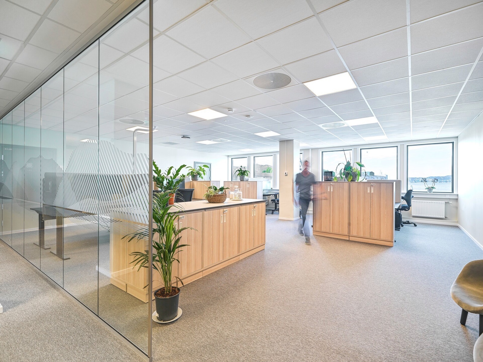 Aktivitetsbaserte arbeidsplasser Galleribilde