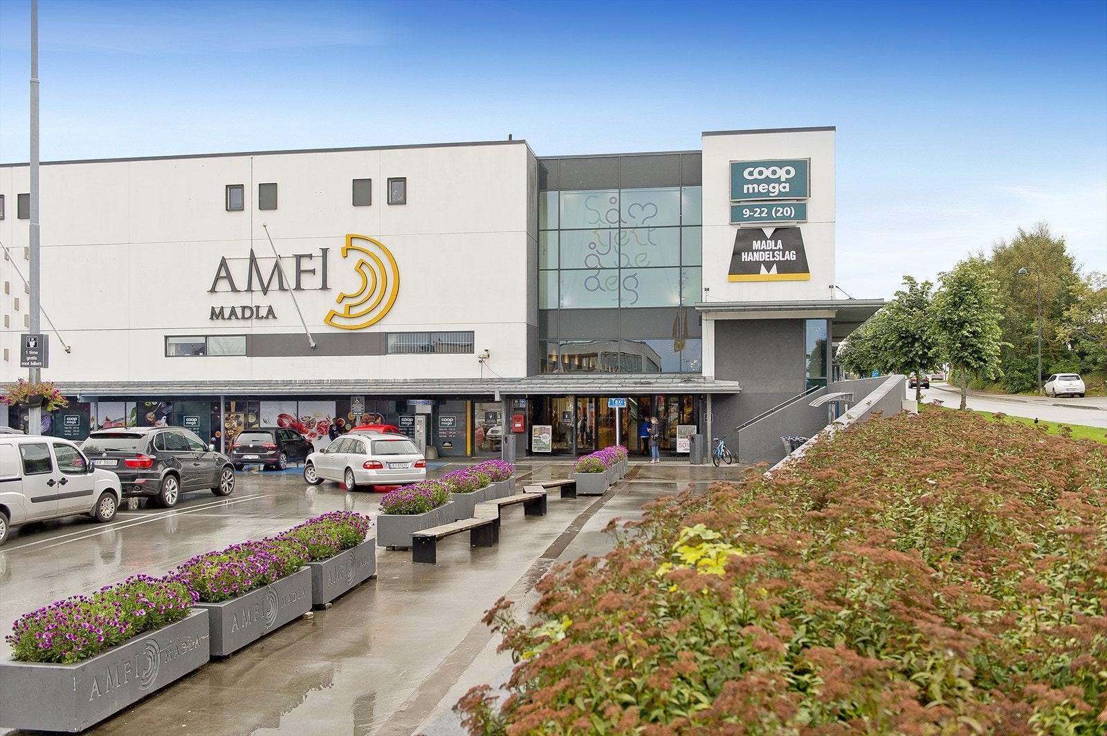 Gangavstand til Madla Amfi Galleribilde