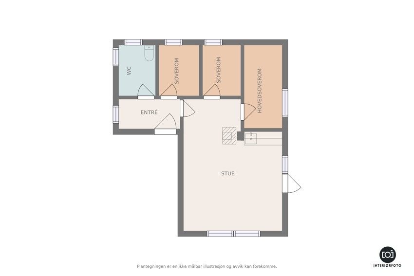 Planskisse. Galleribilde