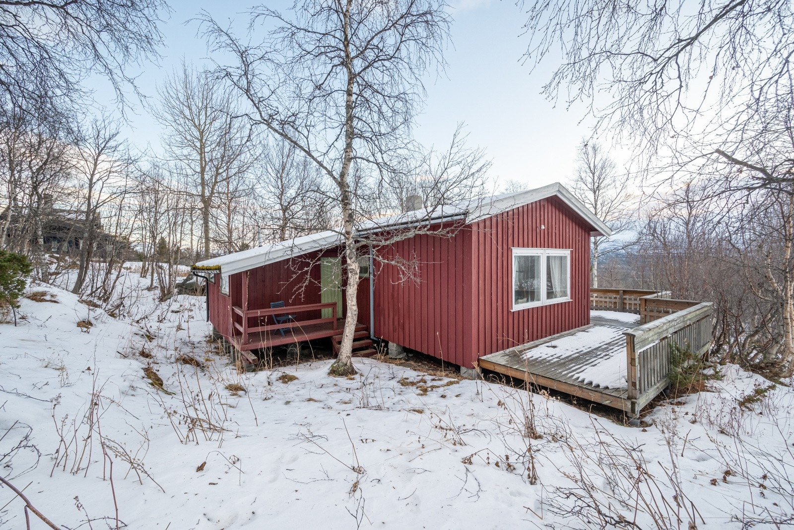 Eiendommen ligger i dette eventyrlige området, som ligger en liten biltur fra Oppdal sentrum. Galleribilde