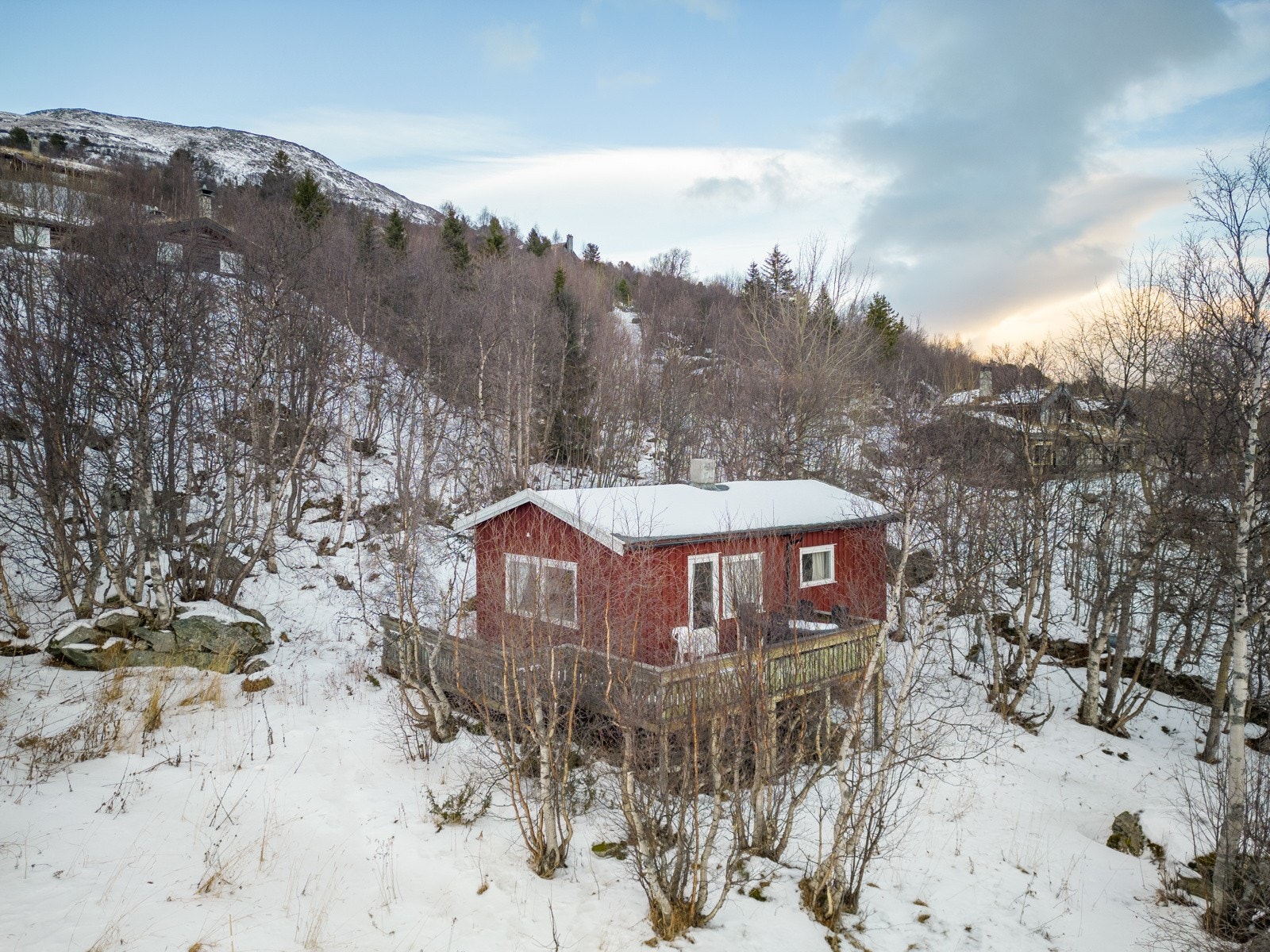 I tillegg ligger eiendommen med ski-in/ski-out til Oppdal skianlegg, med ca. 300 m til skibakken Galleribilde
