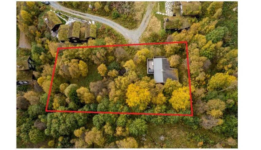 Tomta ca. inntegnet. Galleribilde