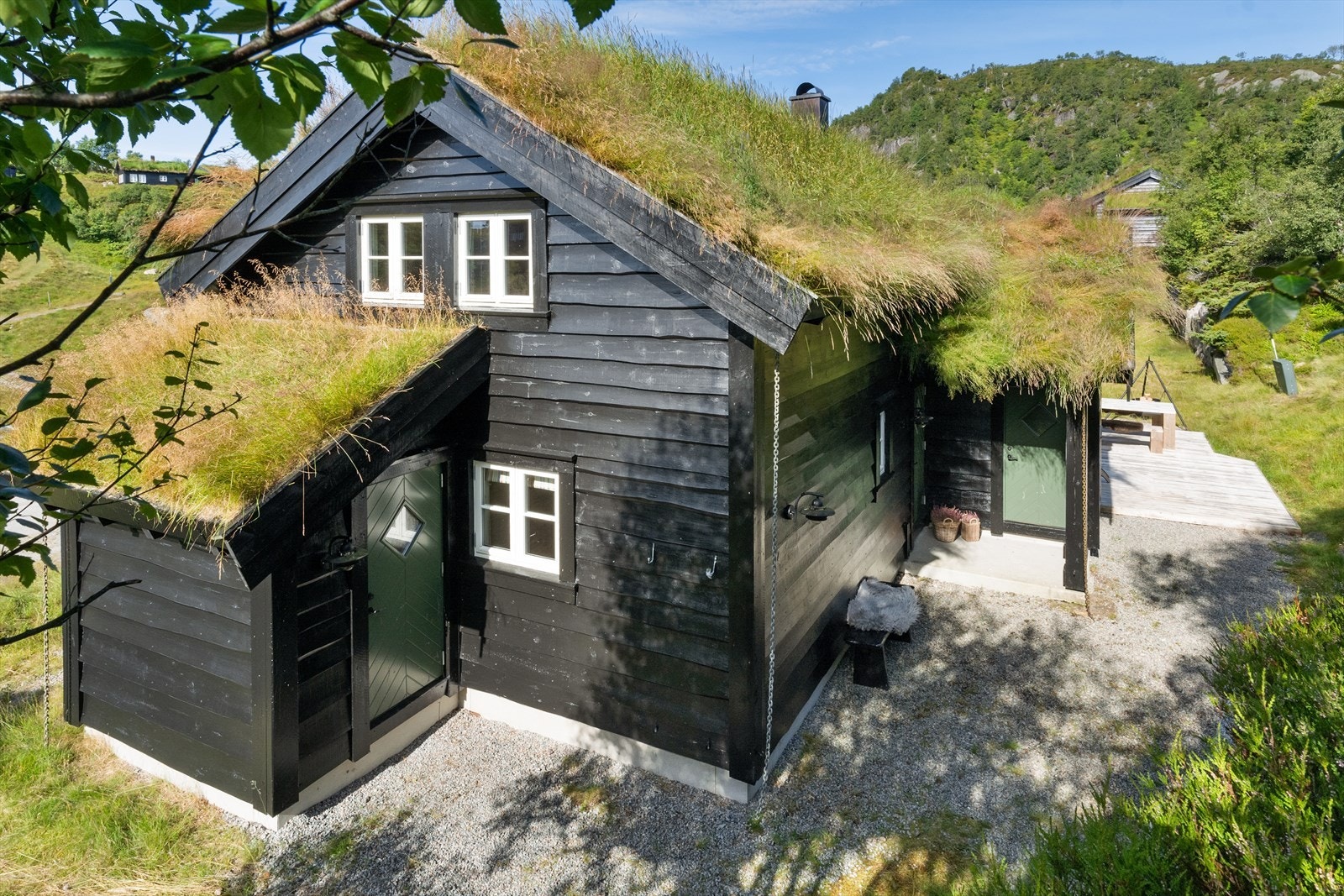 Fine uterom, lunt og solrikt. Galleribilde