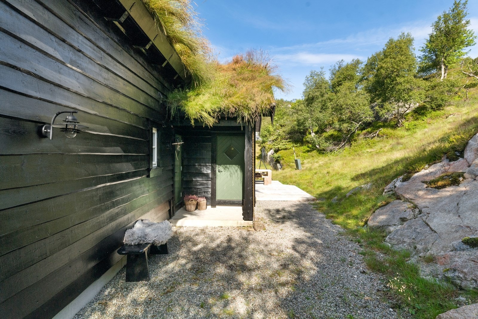 Fine uterom, lunt og solrikt. Galleribilde