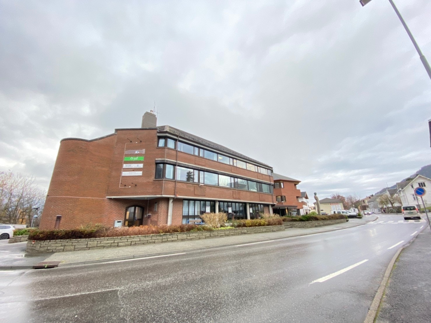 Fasader med god eksponering Galleribilde