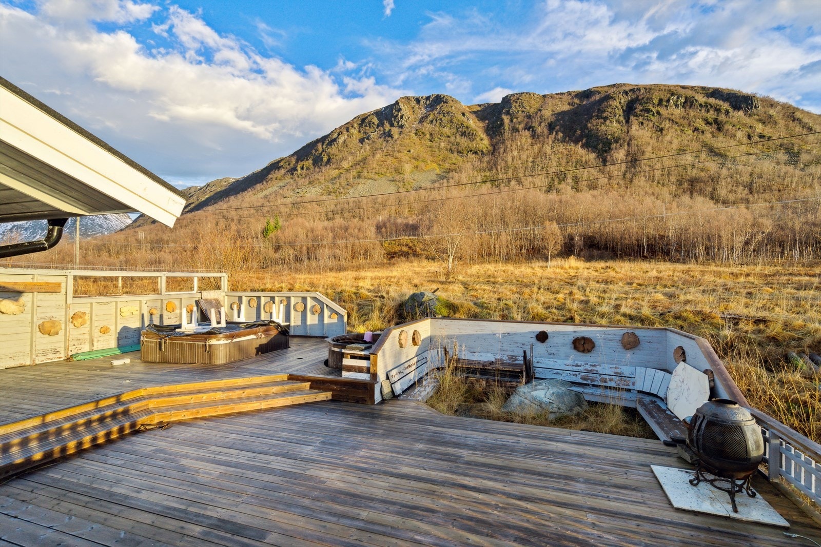 På Terrassen er montert Jacuzzi. Galleribilde