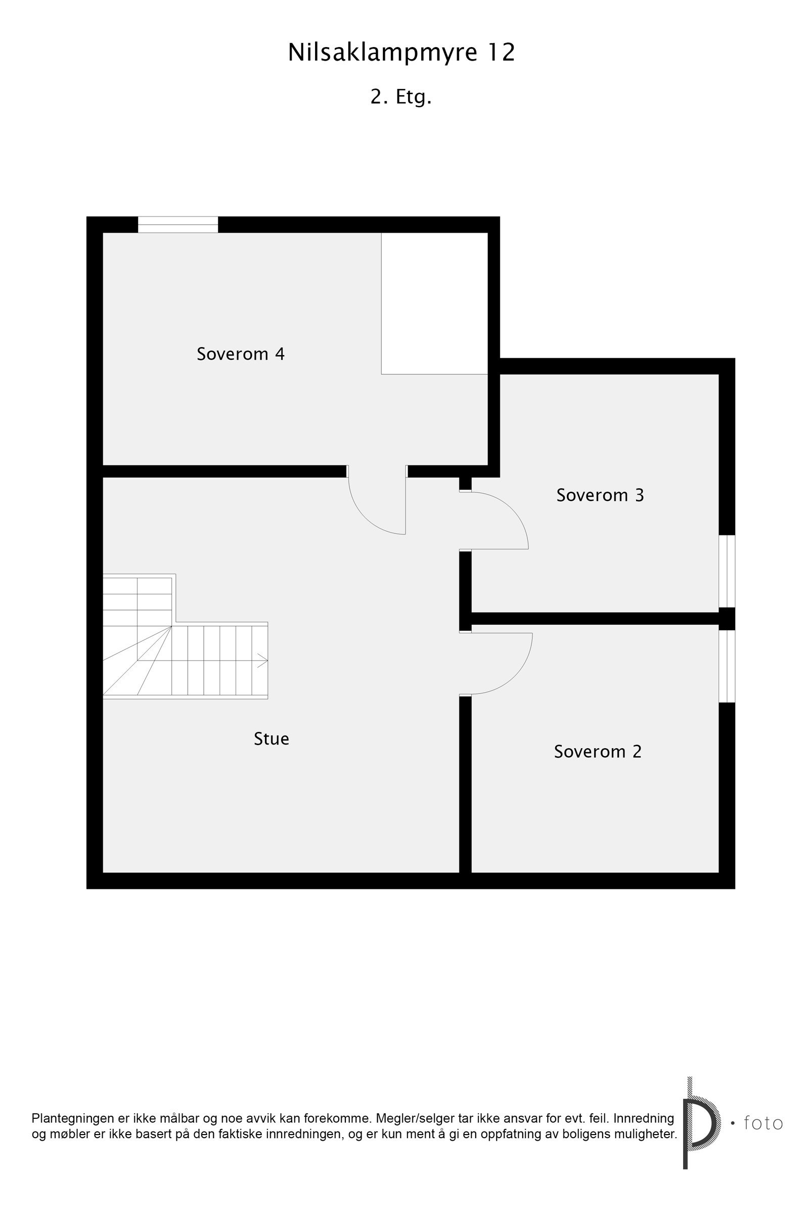 Plantegning 2.etg. Galleribilde