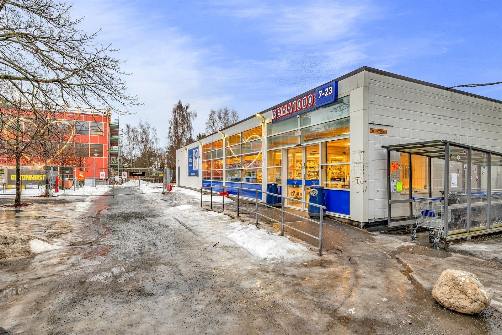 Kort vei til dagligvarehandelen Galleribilde