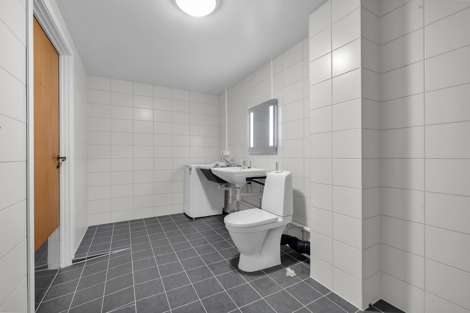 Badet har opplegg for vaskemaskin Galleribilde